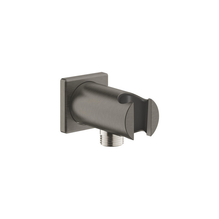 Kolanko prysznicowe z uchwytem Grohe Rainshower, brushed hard graphite