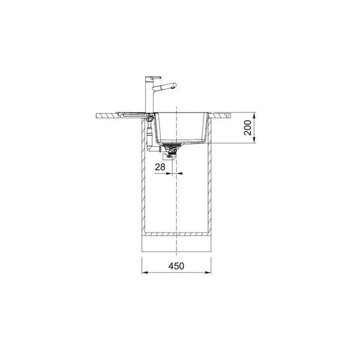 Zlewozmywak Franke Centro CNG 611-62, beżowy