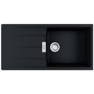 Zlewozmywak wbudowywany, Franke Centro CNG 611-100 XL - czarny mat