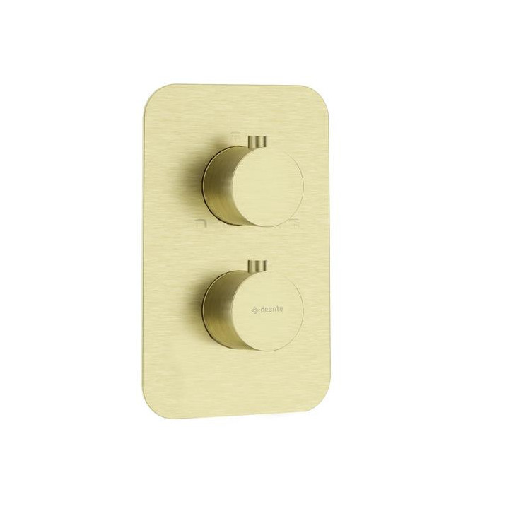 Element natynkowy Deante Box, okrągły, czarny