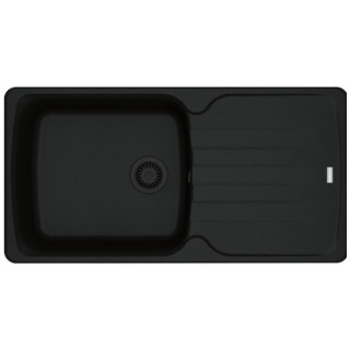 Zlewozmywak wbudowywany, Franke Antea AZG 611-97, czarny mat