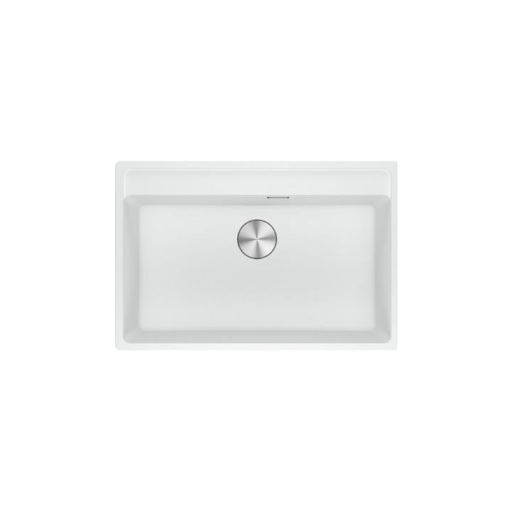 Zlewozmywak wbudowywany, Franke Maris MRG 610-52 ,czarny odpływ, czarny mat