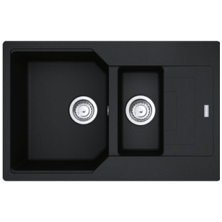 Zlewozmywak wbudowywany, Franke Urban UBG 651-78  ,czarny mat