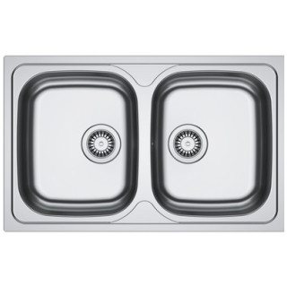 Zlewozmywak Franke Spark SKN 611-79 , jednokomorowy,stal szlachetna gładka