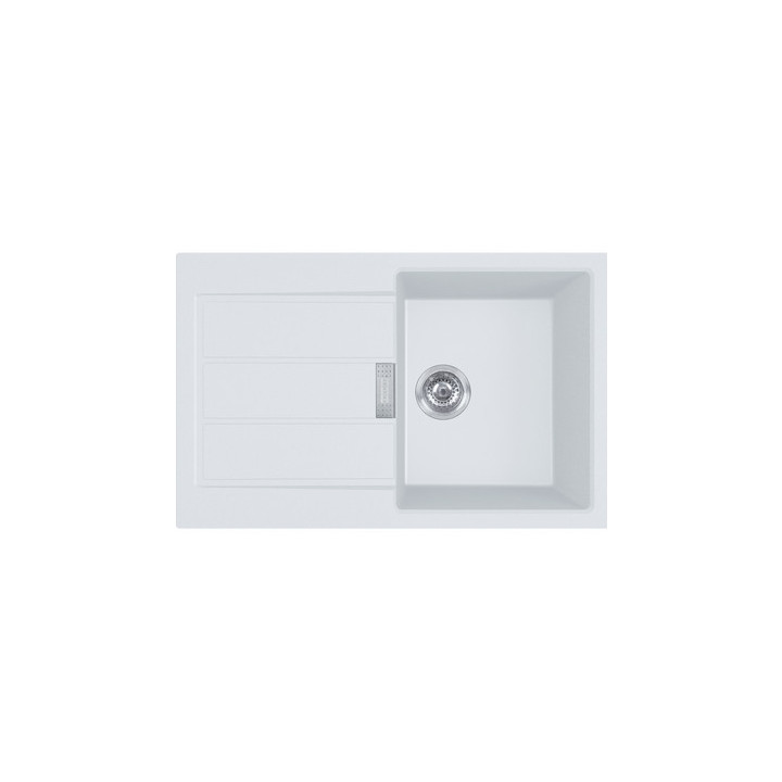 Zlewozmywak Franke Orion OID 611-78 , jednokomorowy,biały polarny