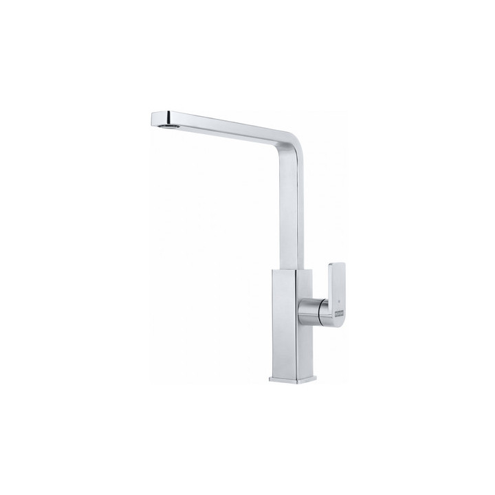 Bateria kuchena Franke Mythos, wysokość 348mm, z wyciąganą wylewką,czarna stal szlachetna