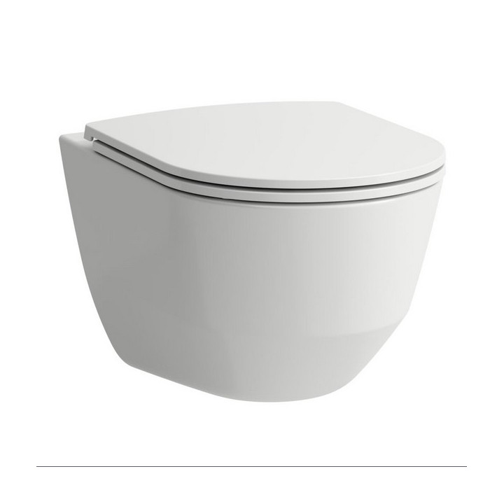 Miska podwieszana WC Laufen Palace, 56x36cm, rimless, bezrantowa, biała