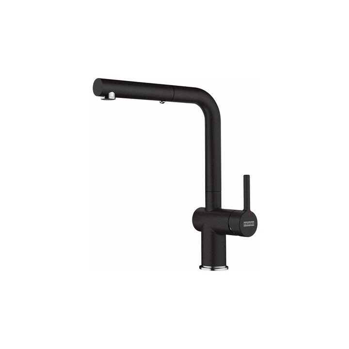 Bateria z ruchomą wylewką Franke Active L pull-out spray , wysokość 312mm, wylewka wyciągana, chrom