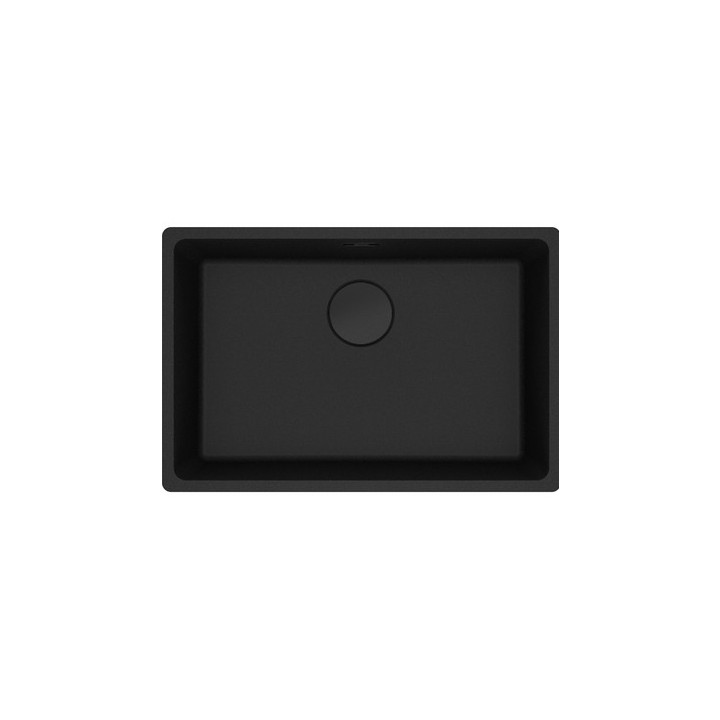 Zlewozmywak z Fragranitu Franke Maris MRG 110-62, czarny mat
