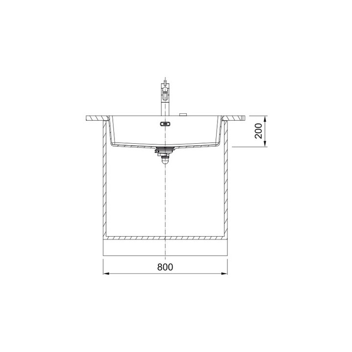 Zlewozmywak z Fragranitu Franke Maris MRG 110-62, czarny mat