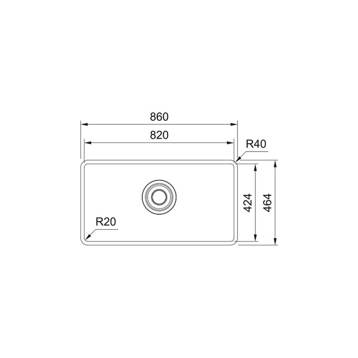 Zlewozmywak Franke MarisQuiet MQX 110-50, stal szlachetna