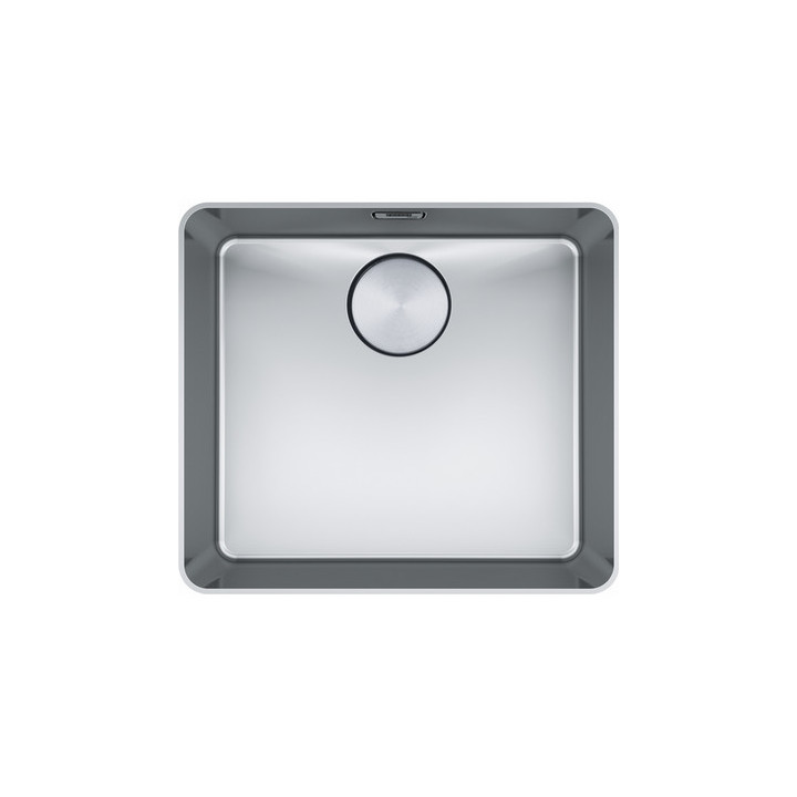 Zlewozmywak Franke Mythos MYX 160-34-16, mała komora z prawej strony, stal szlachetna