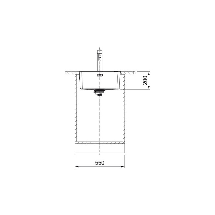 Zlewozmywak Franke Mythos MYX 160-34-16, mała komora z prawej strony, stal szlachetna