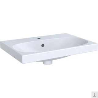 Umywalka, Geberit Smyle Square - Biały