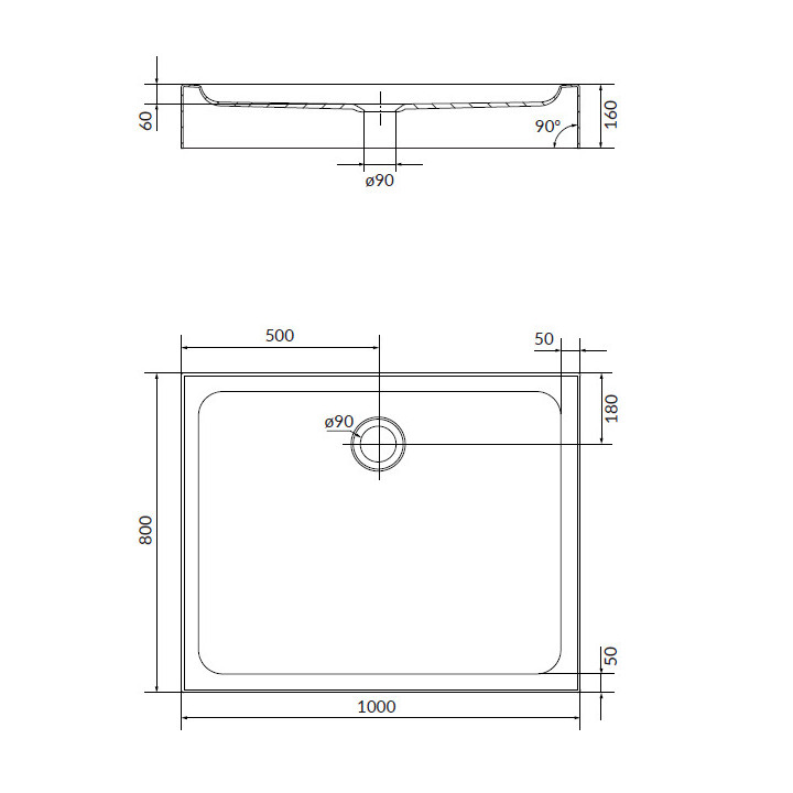 Szafka wisząca z umywalką Cersanit Set B890 Moduo 80, antracytowy