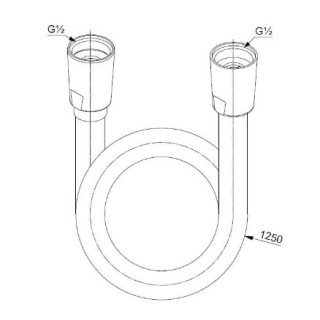 Wąż natryskowy Suparaflex Kludi Silver