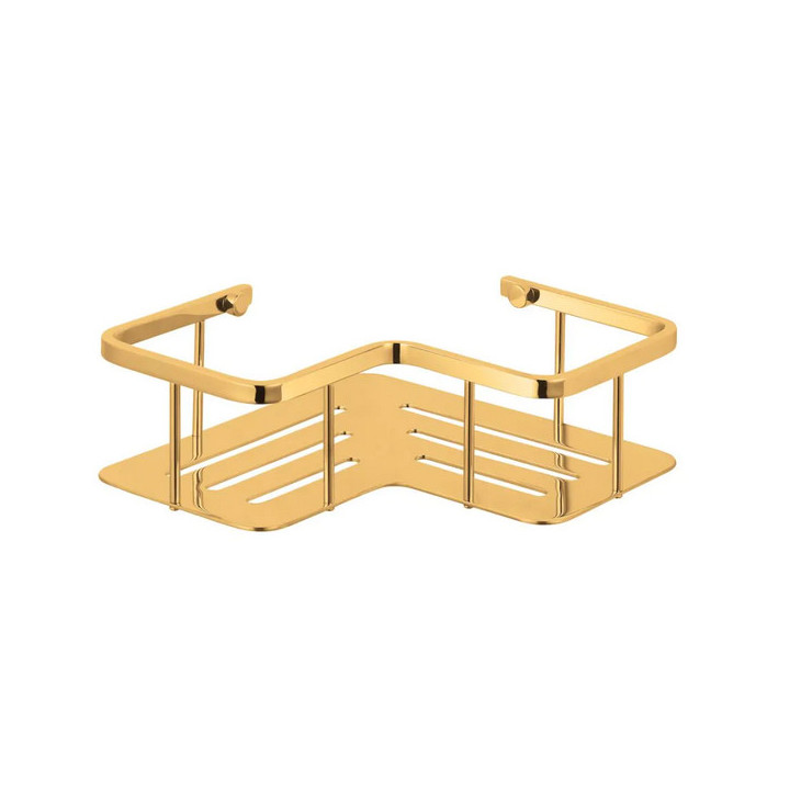 Koszyk Stella 16x10 cm szeroka ramka, złoty połysk