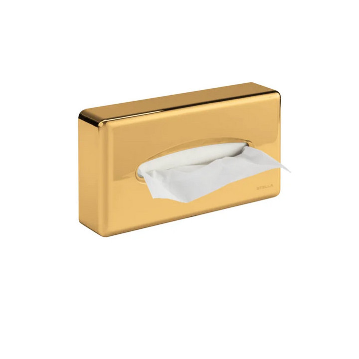 Pojemnik Stella na chusteczki higieniczne, biały połysk