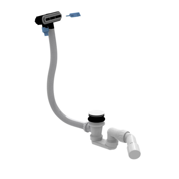 Zestaw przelewowo-odpływowy, 200 x 300 x 100 mm, Villeroy & Boch - Weiss Alpin