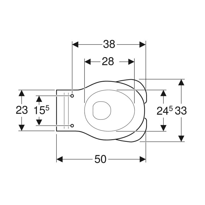 Wisząca miska WC dla dzieci z nakładkami do siedzenia ,lejowa, Geberit Bambini, biała