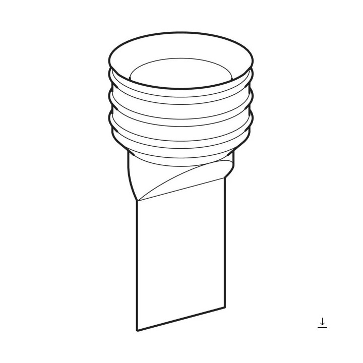 Umywalka narożna ścienna  Geberit iCon, biała