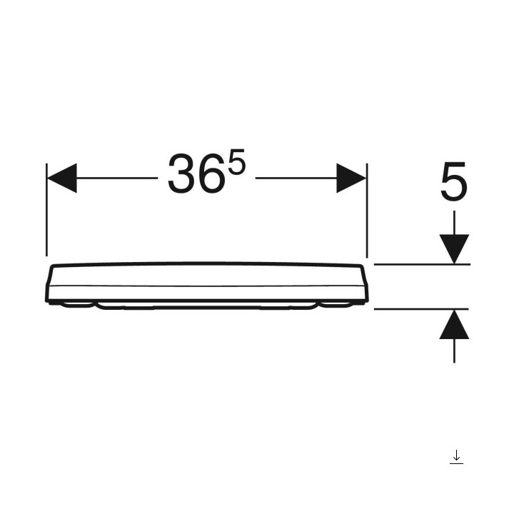 Deska  sedesowa  Geberit iCon,  biała