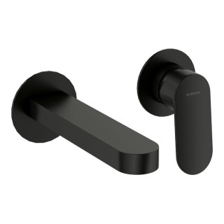 Bateria umywalkowa jednouchwytowa podtynkowa , Deante Alpina, nero