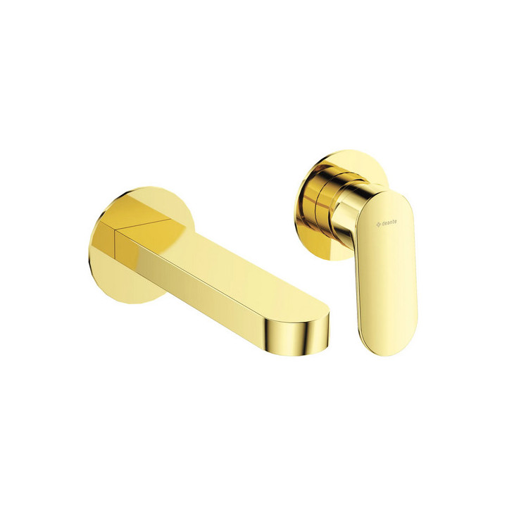 Bateria umywalkowa jednouchwytowa podtynkowa , Deante Alpina, nero