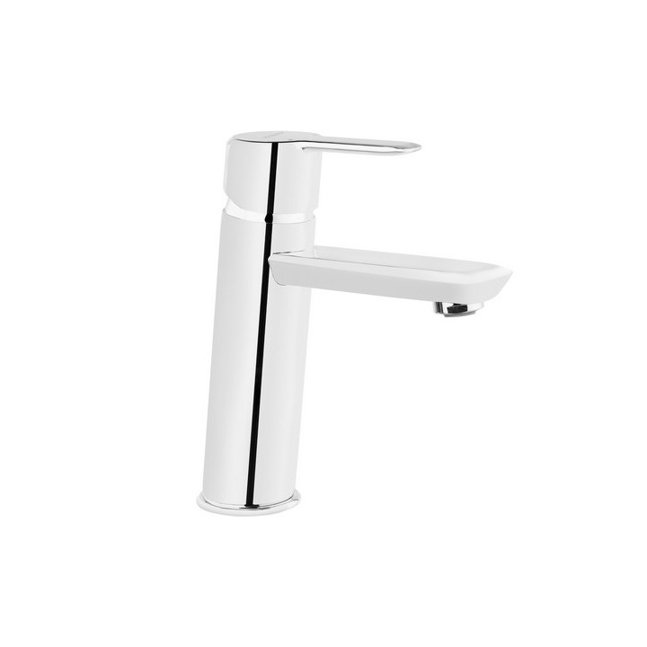 Bateria umywalkowa jednouchwytowa wysoka, Deante Arnika, chrom