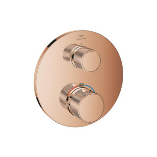 Termostatyczna bateria prysznicowa Grohe Allure, podtynkowa, 1 wyjście wody, brushed cool sunrise