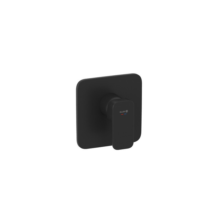 Bateria natryskowa jednouchwytowa DN15, Kludi Renon, biały mat