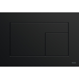 Przycisk spłukujący TECEsquare do WC - szkło czarne, Przyciski czarne