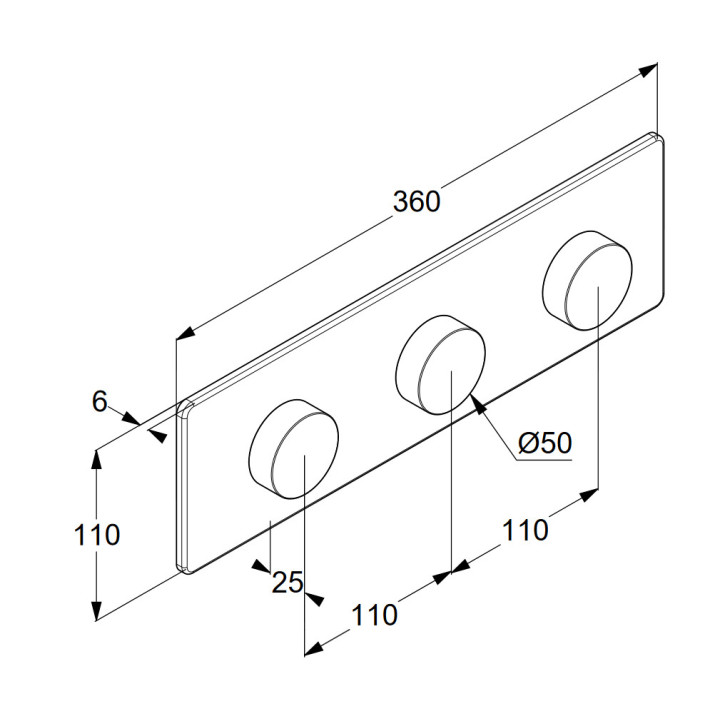 Bateria natryskowa podtynkowa DN15, Kludi Renon, biały mat