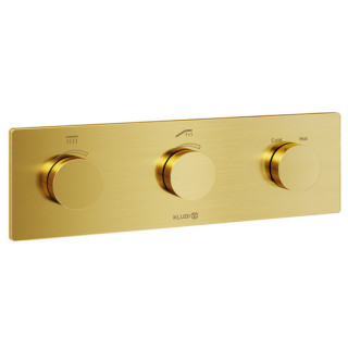 Bateria natryskowa podtynkowa DN15, Kludi Renon, biały mat