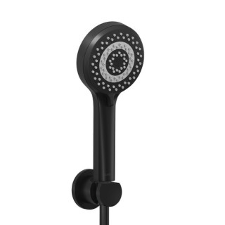 Zestaw natryskowy , Kludi Dive S 3S, czarny mat