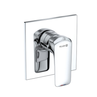 Bateria  podtynkowa z termostatem bez zaworu odcinającego, Kludi Balance, chrom