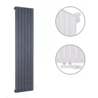 Grzejnik Instal-Projekt Indivi 38 x 160 cm - ekran lustro odcień srebrny