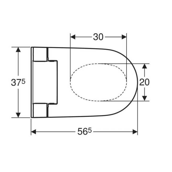 Urządzenie WC z funkcją higieny intymnej Geberit AquaClean Tuma Comfort białe-alpin, 146.292.11.1