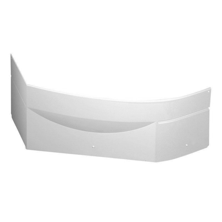 Obudowa narożna  Polysan MAMBA L, lewa, biała