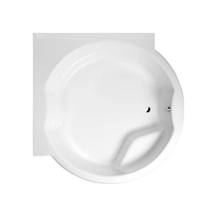 Wanna okrągła z konstrukcją 172x172x49cm Polysan ROYAL ROUND,  biała