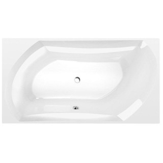 Wanna narożna ze stelażem 155x155x47cm Polysan BERMUDA,  biała