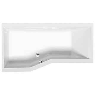 Wanna prostokątna 160x70x48cm Polysan CLEO, czarny mat