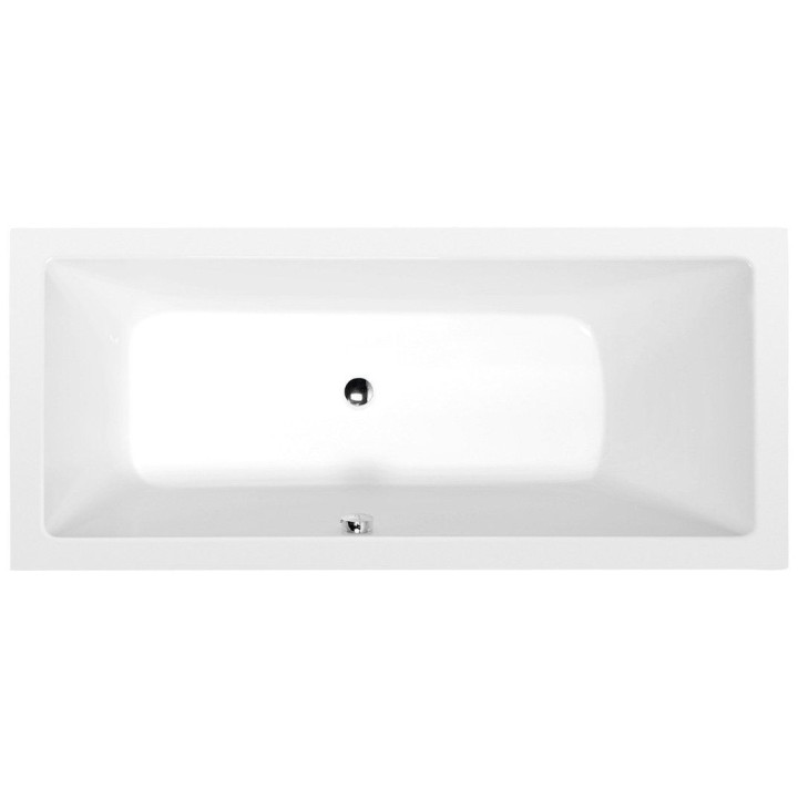 Wanna prostokątna 170x70x39cm Polysan NOEMI, biała