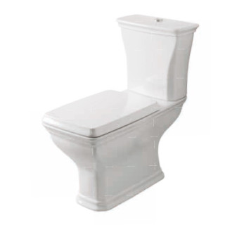 Miska wc stojąca z uniwersalnym odpływem ArtCeram Civitas, 36x54cm, biały połysk