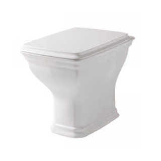 Miska wc stojąca ArtCeram Civitas, 36x54cm, biała