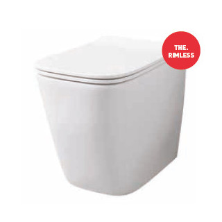 Miska WC ArtCeram A16 stojąca bezrantowa 36x52cm, biała