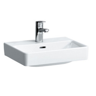 Umywalka z otworem i przelewem, Laufen PRO S 45x34cm, biała