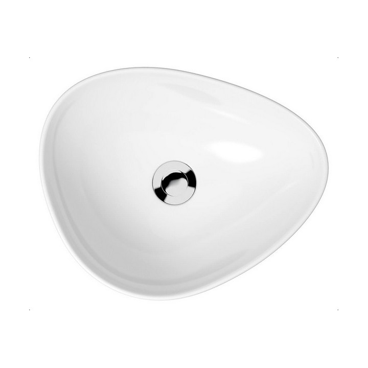 Korek ceramiczny Cersanit Moduo, do umywalek bez przelewu, biały