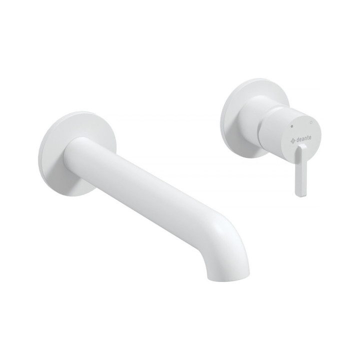 Bateria prysznicowa podtynkowa z przełącznikiem natrysku, Deante Silia, bianco