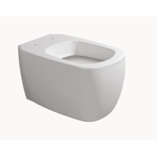 Miska WC wisząca Flaminia Mono 52x35x32cm, biała mat, odpływ poziomy